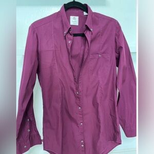 Bagutta Rich Purple Shirt